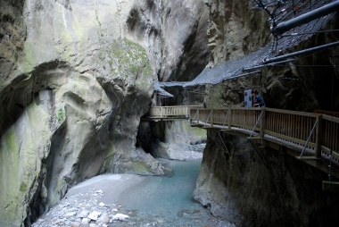 SUISSE - Valais Vers Martigny Gorges du Trient