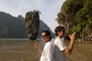 THAÏLANDE Baie de Phang Nga Khao Ta Pu L'île de James Bond