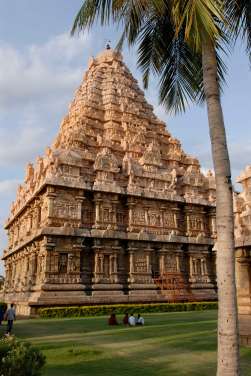 INDE du SUD Gangakondacholapuram Temple de Brihadishwara, temple Chola consacré à Shiva