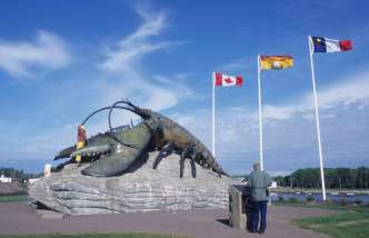 CANADA Nouveau-Brunswick Shédiac, capitale du homard